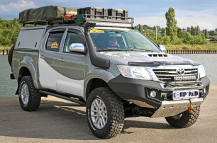 Préparation 4x4 de Toyota Hilux Vigo par Equip'Raid