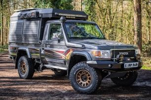 Toyota Land cruiser GRJ79 préparé par equip'raid