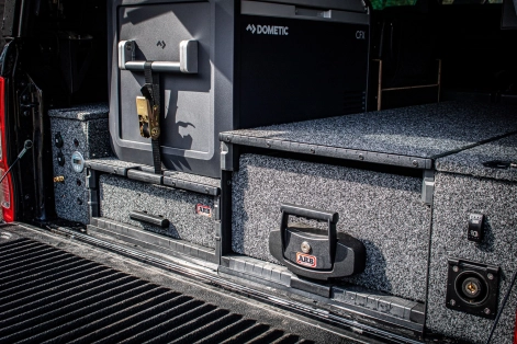 tiroir rangement arb amenagement interieur 4x4 vehicule tout terrain