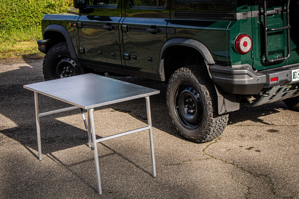 table en aluminium Alu-Cab