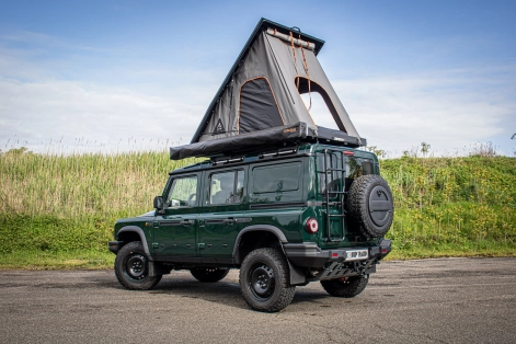 Tente de toit Alu-Cab Gen 3R préparation tout terrain 4x4 Alsace