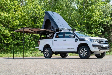 ford ranger équipement 4x4 auvent tente hard-top préparation 4x4