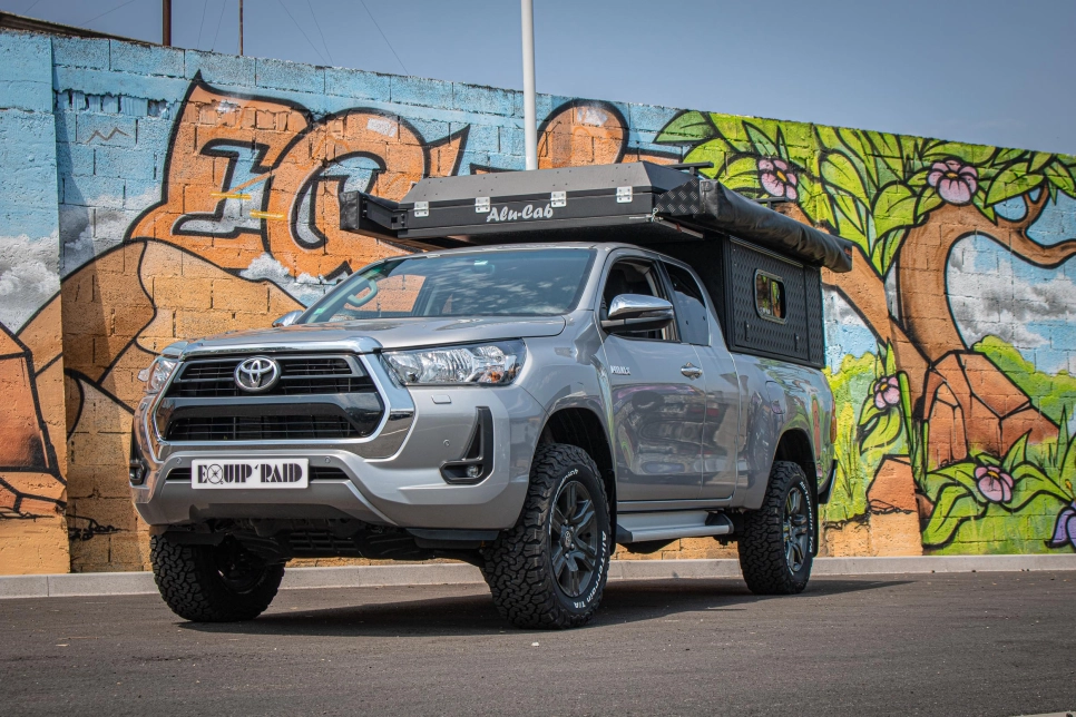 TOYOTA HILUX REVO 2020 CANOPY CAMPER ALUCAB TERRAIN TAMER