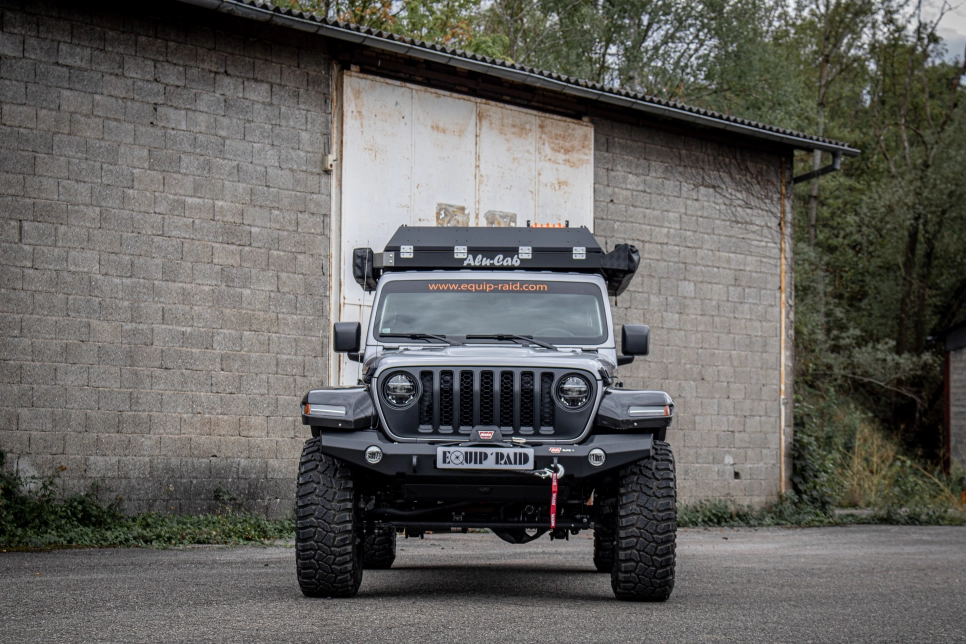 préparation 4x4 Jeep Gladiator Rubicon équipement 4x4 Equip'raid Alu-Cab Canopy camper