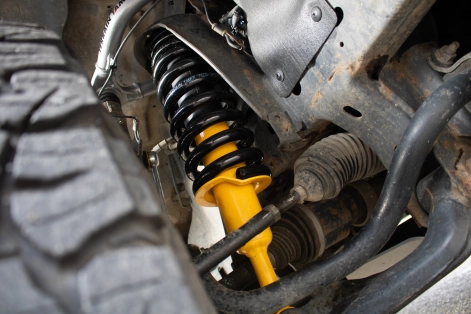 Préparation pick up Ford Ranger PXIII 4x4 tout-terrain par Equip'Raid Canopy Camper amortisseur et ressort Terrain tamer