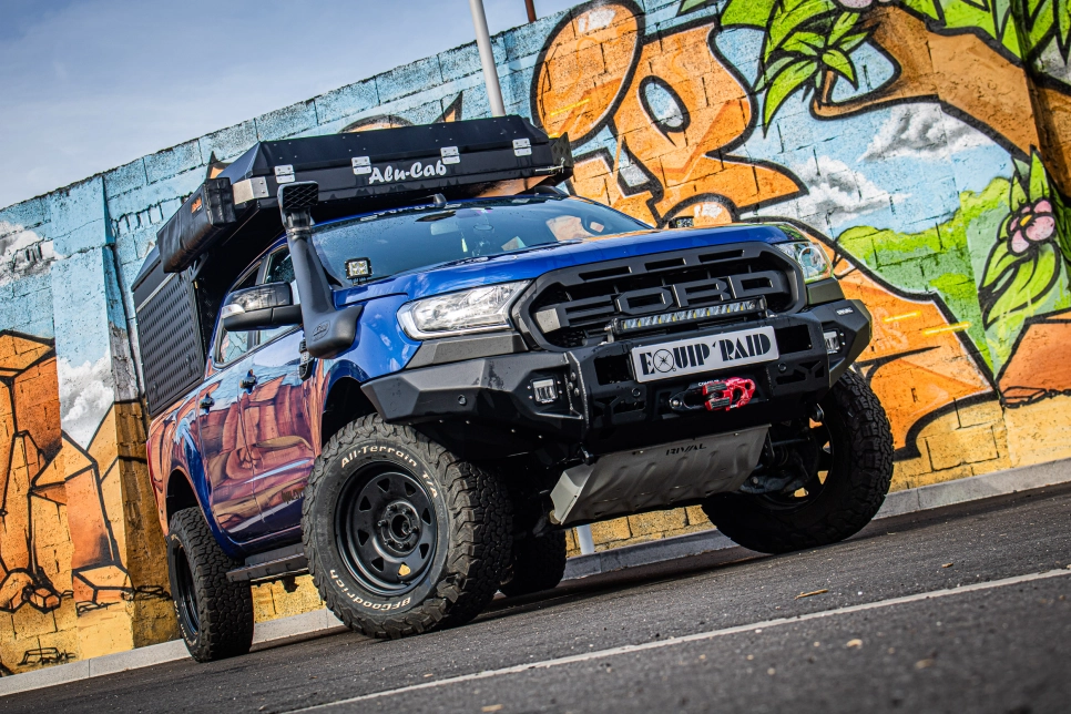 preparation tout-terrain pick up ford ranger canopy camper Alu-cab