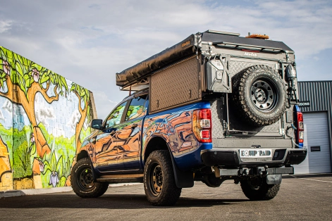Préparation Fors ranger canopy camper Alu-Cab