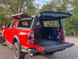 Ford Ranger Raptor 2023 préparé par Equip'Raid Hardtop Contour Alu-Cab