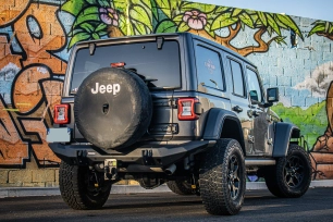 PARE-CHOCS ARRIERE RIVAL EN ALUMINIUM POUR JEEP WRANGLER JL
