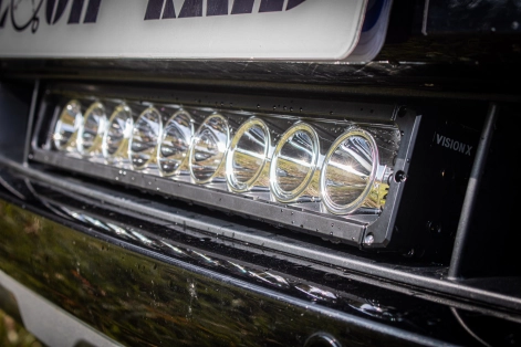 Ford ranger PXII Canopy Camper préparé par equip'raid equipement tout-terrain 4x4 raid bivouac éclairage led vision X