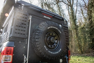 Ford ranger PXII Canopy Camper préparé par equip'raid equipement tout-terrain 4x4 raid bivouac
