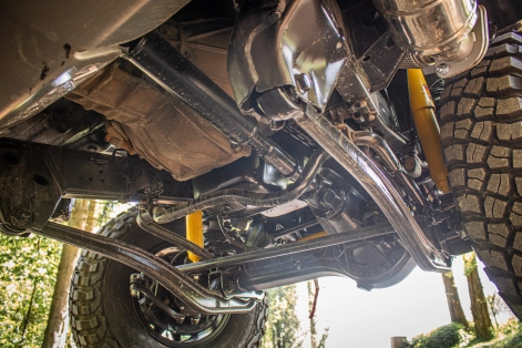 Préparation Land cruiser HZJ78 raid - traîtement châssis