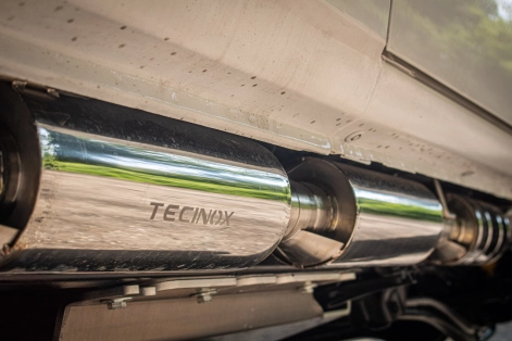 Préparation Land cruiser HZJ78 raid - ligne échappement inox