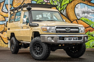 Toyota Land cruiser GRJ78 préparé par equip'raid