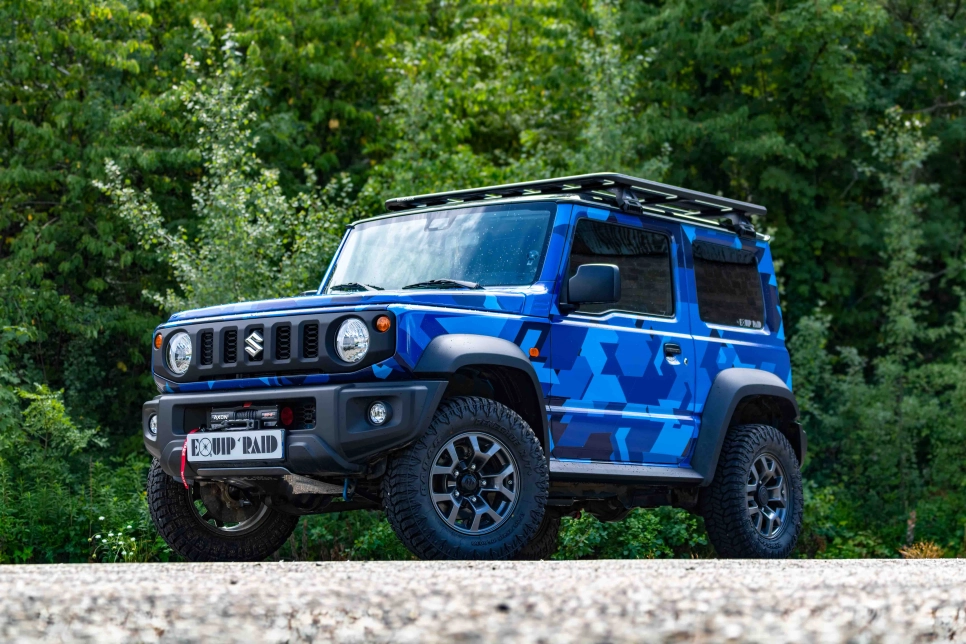 SUZUKI JIMNY PRÉPARÉ PAR EQUIP'RAID pour le offroad