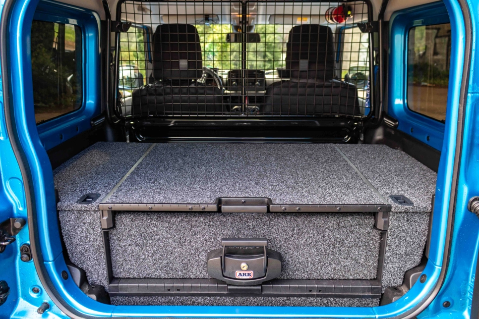 Aménagement triroir suimple ARB pour Suzuki Jimny