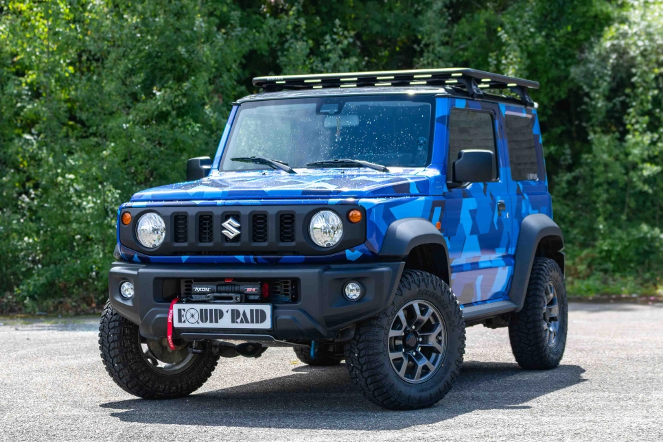 Suzuki Jimny 2022 équipé 4x4 chez Equip'Raid Mulhouse Alsace