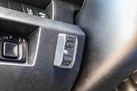 Commande du treuil Warn depuis le poste de conduite