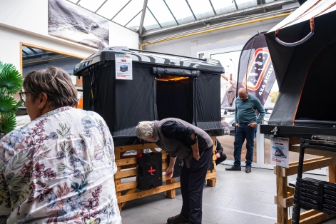 Showroom tente de toit Equip'Raid à Mulhouse