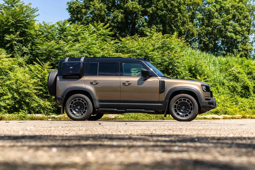 equipement 4x4 tout terrain offroad treuil 4equip'raid mulhouse Alsace Land Rover New Def profil