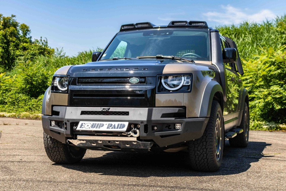 equipement 4x4 tout terrain offroad treuil 4equip'raid mulhouse Alsace Land Rover New Def aventure travail