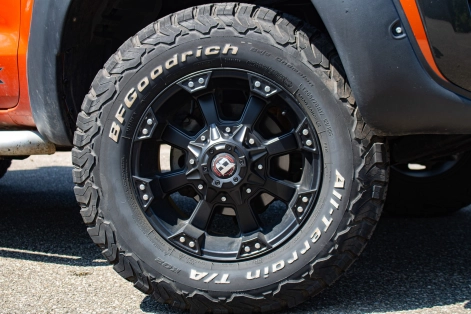 Jante Ballistic préparation 4x4 Ford ranger PXI Equip'Raid Alsace 2