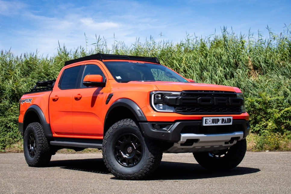 FORD RANGER RAPTOR 2023 préparé par Equip'Raid 4x4 Alsace