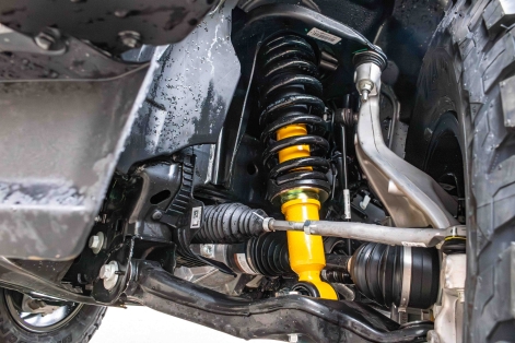 kit suspension terrain Tamer combiné assemblé Equip'Raid Mulhouse préparation 4x4 Ford Ranger Wildtrack 2025