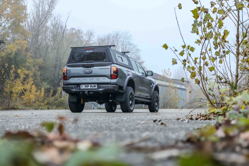 Belles photos du ford ranger wildtrack 2025 avec hardtop alu-cab Equip'Raid Mulhouse