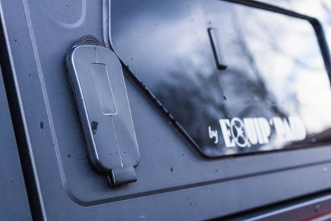 Protection de serrure pour hardtop Alu-Cab