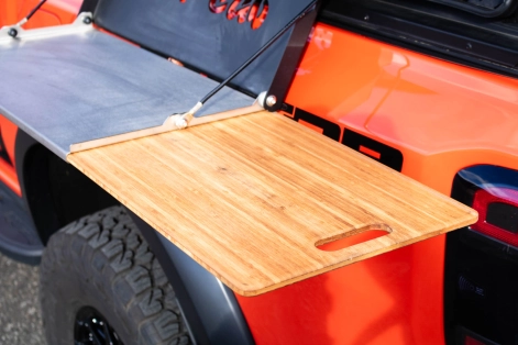 Tablette de découpe en bambou Alu-Cab
