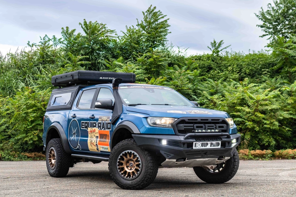 Ford Ranger Raptor de premiere génération préparé par Equip'Raid