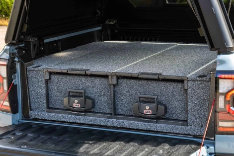 AMÉNAGEMENT DOUBLE TIROIRS ARB dans ford ranger raptor 2023