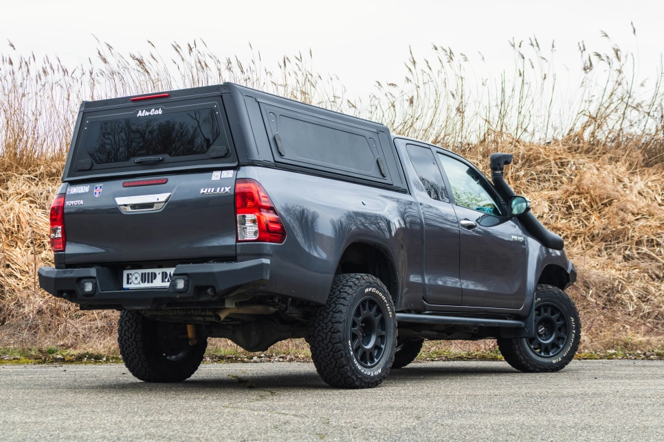 préparation 4x4 equip'raid voyage desert bivouac alsace hardtop alu-cab toyota hilux revo