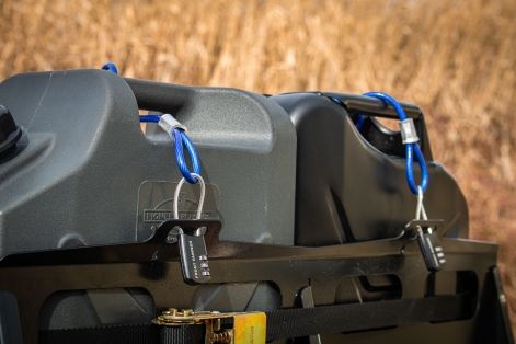 Porte-jerrican double Kaymar pour Toyota Land Cruiser