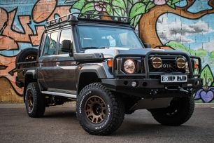Toyota Land cruiser GRJ79 préparé par equip'raid