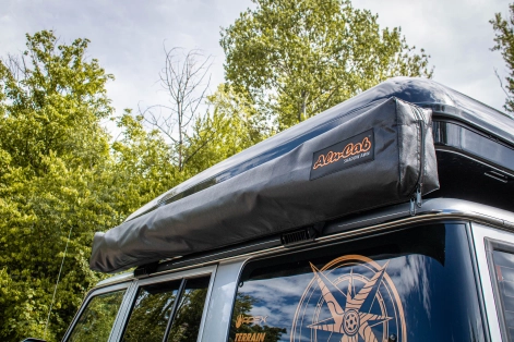 Auvent Alu-Cab dans sa housse