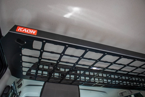 Console d erangement Kaon montée dans un Toyota 76