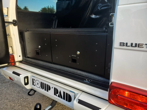 Aménagement intérieur double tiroirs Front-Runner