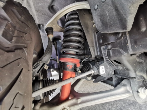 ressorts avant rehausse +40mm tarage +50kg