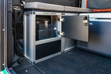 Trappe d'accès au local technique Tail Gate Gear