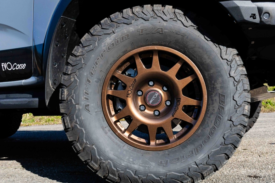 jante aluminium renforcé evo corse dakar zero bronze mat.