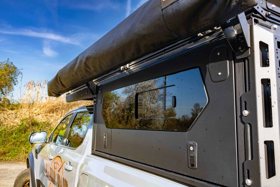 fenetre latérale du modcap family double cabine