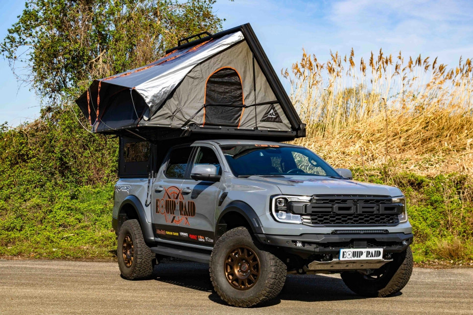 Modcap family Alu Cab sur Ford ranger raptor 2023